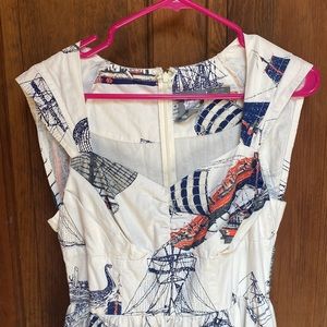 Nautical summer dress